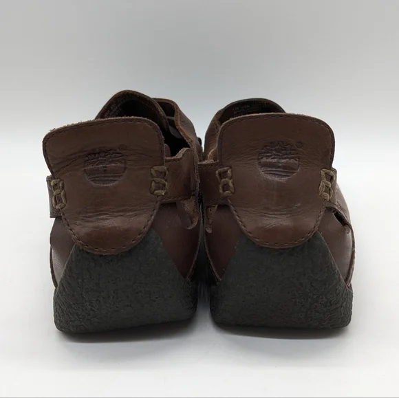 Timberland Smart Comfort System Brown Leather Mary Jane Flats 9.5 - Picture 4 of 9